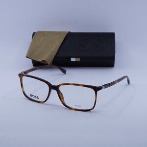 Hugo BOSS 0679/IT 0086 00 Rectangle Eyeglasses 56mm – Havana